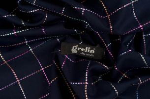 Grelin / Tissus Monde; Combination of two wools