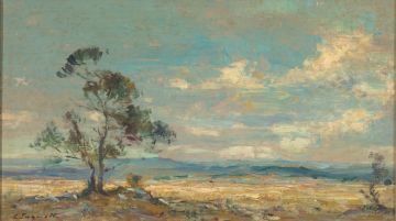 Christopher Tugwell; Landscape with Tree
