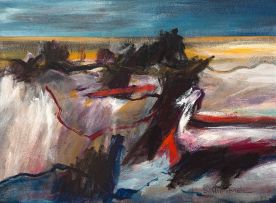 Fred Schimmel; Abstract Landscape #402