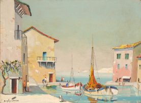 Cecil Rochfort D'Oyly-John; A Backwater near Cannes