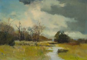 Errol Boyley; Landscape with River