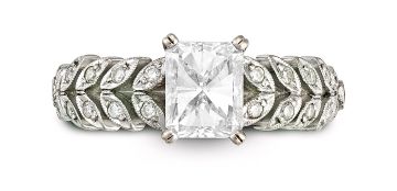 Diamond dress ring, Charles Greig