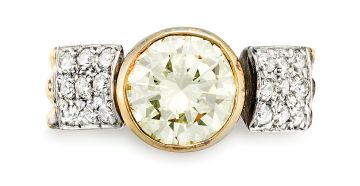 Diamond dress ring