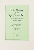 Ethel May Dixie; Wild Flowers of The Cape of Good Hope (from the original watercolours), four