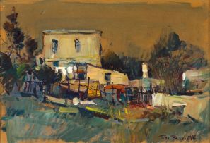 Titta Fasciotti; Landscape with Houses I
