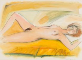 Ernst de Jong; Lying Female Nude