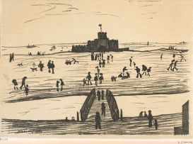 Laurence Stephen Lowry; Castle by the Sea