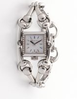 Lady’s stainless steel, mother-of-pearl and diamond Signoria Grande wristwatch, Ref. 11475934
