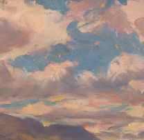 George Crosland Robinson; A Riverine Landscape
