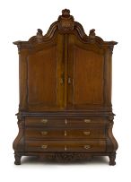 A Cape stinkwood and beefwood armoire, 19th century