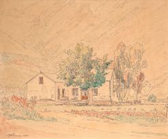 Jacob Hendrik Pierneef; Das Bosch, Winterhoek Mountains, near Porterville