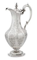 A Scottish silver coffee pot, James McKay V, Edinburgh, 1850