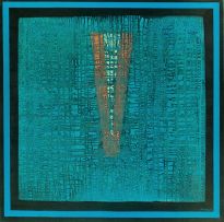 Larry Scully; Blue Abstract