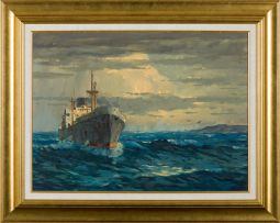 Nils Andersen; Ship at sea