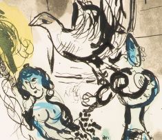 Marc Chagall; The Circus with the Yellow Clown