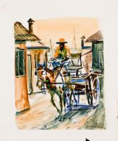 Durant Sihlali; Horse and Cart, Alexandra Township