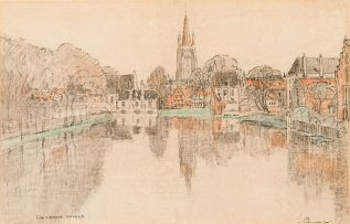 Jacob Hendrik Pierneef; Lac d'amour Brugge