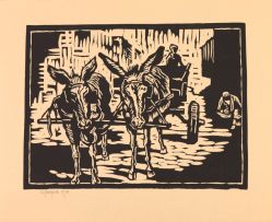 Gregoire Boonzaier; Donkey Cart