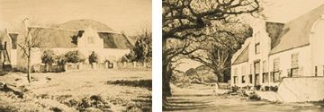 Hilda Mary Pemberton; Kronendal, Houtbay, Cape; La Provence, French Hoek, Cape, two