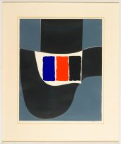 Joan Clare; Three Blocks: Blue, Red and Black