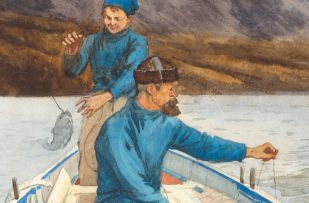 Charles Napier Hemy; The Catch