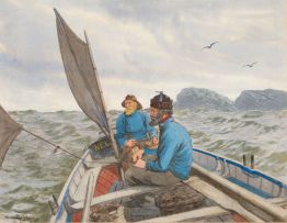 Charles Napier Hemy; Two Fishermen