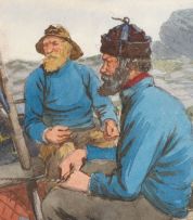 Charles Napier Hemy; Two Fishermen