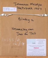 Johannes Meintjes; Johannes Meintjes Sketsboek 1957, bladsye 1, 2 en 3, three