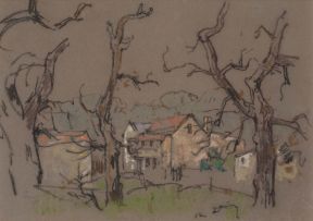 Gregoire Boonzaier; A House Through the Trees