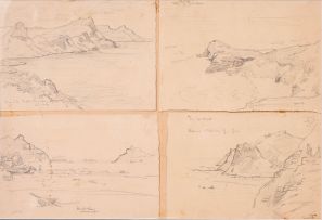 Walter Battiss; Four Cape Peninsula Views; and a River Landscape