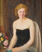 Albert Edmund Gyngell; Portrait of a Lady