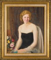 Albert Edmund Gyngell; Portrait of a Lady