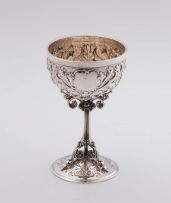 A Victorian silver chalice, Robert Hennell II, London, 1857