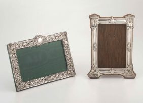 An Edward VII silver picture frame, Henry Matthews, Birmingham, 1903