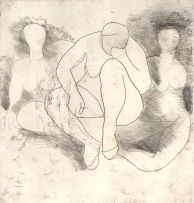 Marino Marini; Three Nudes