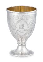 A Victorian silver chalice, possibly Robert Hennell IV, London, 1875