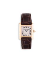 Lady’s 18ct gold Tank Louis Cartier wristwatch, Ref. MG282623