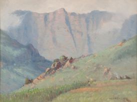 Willem Hermanus Coetzer; Drakensberg near Mont-aux-Sources