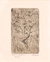 Johannes Blatt; Oryx; Tree; Head, three