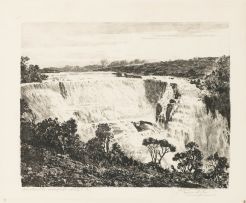 Tinus de Jongh; Newcastle Waterfall Natal, Ncondu River