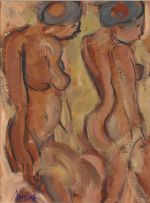 Frans Claerhout; Two Nudes