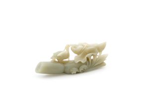 A Chinese jade carving, early 20th century
