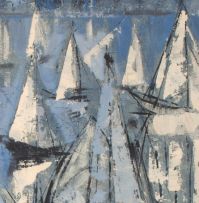 Gordon Vorster; Lake View with Yachts
