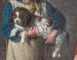 William Hemsley; Children with a Dog