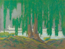 Jacob Hendrik Pierneef; Willows 1914