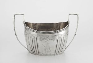 A George III silver two-handled sugar bowl, Peter & Ann Bateman, London, 1802