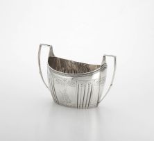 A George III silver two-handled sugar bowl, Peter & Ann Bateman, London, 1802