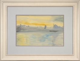 Maud Sumner; Thames Sunset