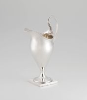 A George III silver cream jug, George Smith II, London, 1788