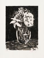 William Kentridge; Vase of Flowers